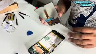 C&oacute;mo CAMBIAR/REMPLAZAR/RETIRAR display de Oppo a17 PANTALLA QUEBRADA