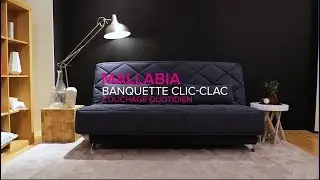 #LaMinuteConvertible Ep.17: MALLABIA - Banquette Clic-clac | La Maison Convertible