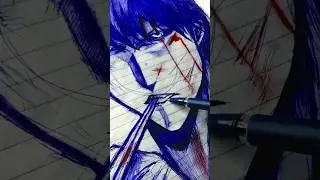 Quick Sketch of Ichigo ⚔️ #ichigo #bleach #anime #quicksketch