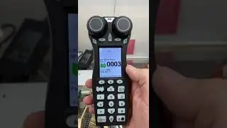 Setting the DR602 Screen time out