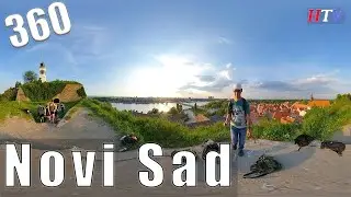 360VR Novi Sad,Serbia-Old Town and Castle