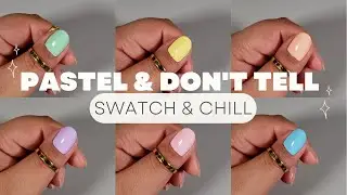 holo taco - pastel & don't tell | swatch & chill ✨
