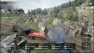 Speedrun Snowrunner Tennessee all region objectives / спидран Теннесси прогресс в регионе