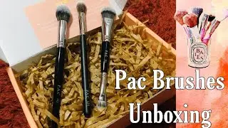 Pac Brushes Unboxing ||Bodes Shopping || Pac foundation , highlighter & powder brushes#pacbrush