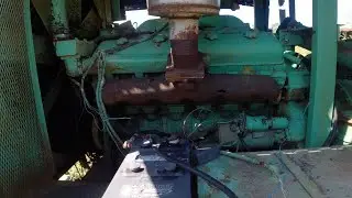 12V71 DETROIT находится в ужасном состоянии после многолетнего простоя.