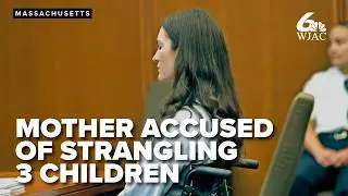 Mother accused of strangling her 3 children, claims psychiatric problems after giving birth