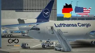 Infinite Flight Live | Frankfurt (FRA) - Los Angeles (LAX) | Lufthansa Cargo | B777F