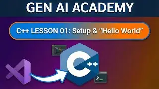 C++ Tutorial #1 - Setup VS Code & Write Your First Program!