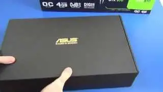 ASUS GeForce GTX970 (STRIX-GTX970-DC2OC-4GD5) - распаковка