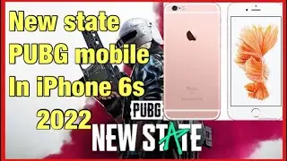 New state pubg mobile in iPhone 6s 2022 gameplay ||