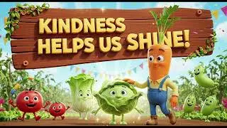 Carrot Carl&rsquo;s Big Surprise | moral story for kids | animated vegetable story | kids story with moral