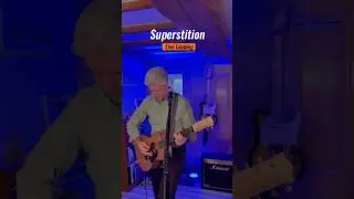 How to live loop Superstition on an acoustic guitar. #acousticcover #acousticguitar #tutorial