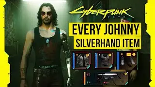 Cyberpunk 2077 &mdash; Местоположение всех предметов Джонни Сильверхенда (Захватывающее достижение)
