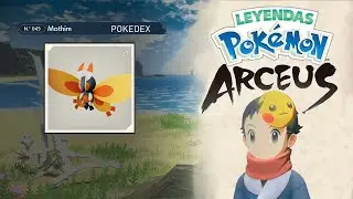 Donde encontrar a Mothim - 045 Pokedex de Hisui - Pokemon Leyendas Arceus