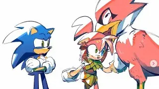 Savage Amy and Sonic are Adorable! (Sonic Comic Dub)