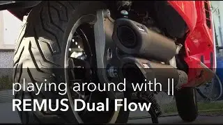 vespa gts 2016 exhaust comparison remus dual flow