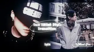 Two TikTok Style Transitions || Capcut (Without Pro) || Jenaefx