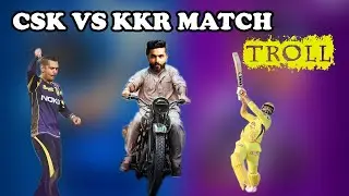 CSK VS KKR MATCH TROLL ┃ IPL MATCH - 38 TROLL | #Sarcastickurrodu | #CSK VS KKR | TELUGU TROLL