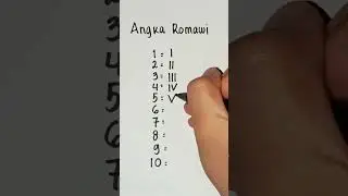Angka Romawi 1-10