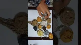Creando un Cuadro de Flores con Materiales Reciclados