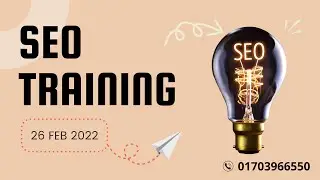 Complete SEO Training for Freelancing - Md Faruk Khan