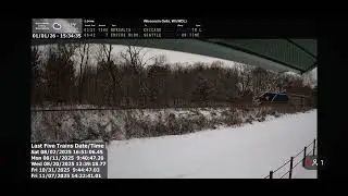 Amtrak Borealis Riverside & Great Northern Railway Wisconsin Dells, WI 1-1-26