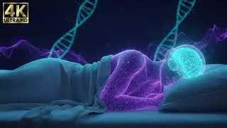528Hz DNA Repair Frequency 4K ✨ Whole Body Cell Regeneration and Deep Sleep Healing Music