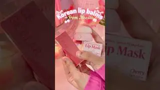 💗KOREAN Lipbalms from*MEESHO*😱😱#makeup #beauty #lipstick #lipgloss #korea #fyp #explore #shorts