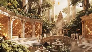 This Place Feels Safe 🌌 Celestial Garden of Calm & Light (4K)