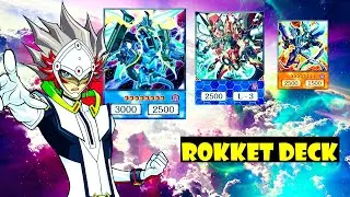 (YGOPRO)Rokket deck,Borreload Riot Dragon,Roken Kogami(Revolver) Yu-Gi-Oh! VRAINS