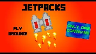 Minecraft Jetpacks [Vanilla Only One Command]