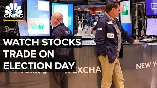 Watch stocks trade in real time as investors anticipate midterm election results ⁠&mdash; 11/8/2022
