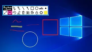 Laptop screen par kaise likhe || screen per kaise likhen || how to write on windows 10 screen