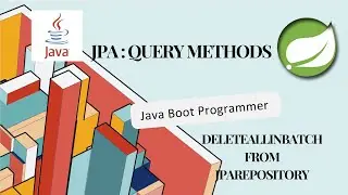 Spring JPA deleteAllInBatch method📣
