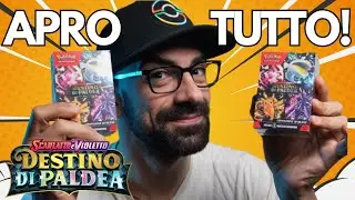 APRO 12 pack di DESTINO DI PALDEA e il PULL è PAZZESCO!