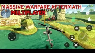 Massive Warfare Gunship: Helicopter vs Tank Battle Multiplayer Match