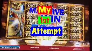 GOLDEN EAGLE **BONUS & LINE HIT**