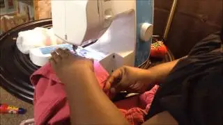 Brother LX2500 Sewing Machine How I Hem Pants EASY TRICK SHORTCUT Beginner Sewing