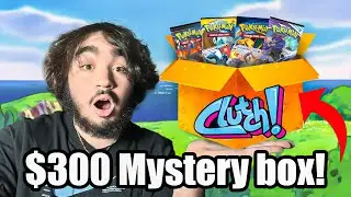 $300 Clutch Cards Mystery Box | Pokemon Unboxing | Rosariocool15