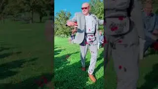 Flower Dude gets wedding started and guests love it!