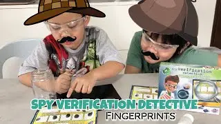 Explore Funny Sciences | Spy Verification Detective fingerprint experiment!