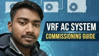 How to commissing in carrier xpower vrf commissioning X carrier vrf commissioning/full DC inverter..