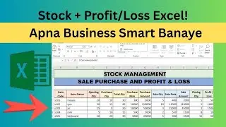 Excel Stock Management Profit Loss xlsx