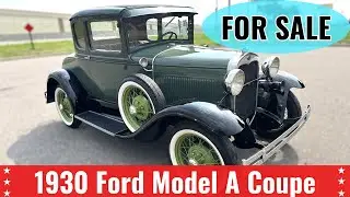 1930 Ford Model A Coupe ** FOR SALE * WALK AROUND* #usa #ford #cool