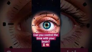 Can We Control Time With Our Minds? #TimePerception #BrainPower #QuantumMind