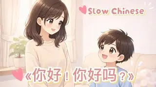 🌱 Slow Chinese for Beginners | Episode 1《你好！你好吗？》