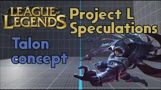 Talon is the edge lord of Project L! Character Concept for Project L