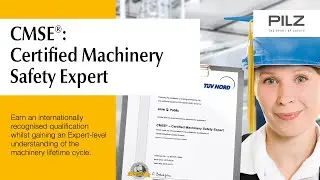 Machinery Safety Training Academy: Certified Machinery Safety Expert (CMSE&reg;) course