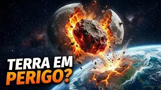 E se um asteroide partisse a Lua ao meio