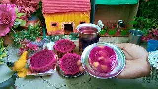 Fruit Jelly Cake|Mini Colorful Healthy Fruit Jelly Cake Recipe Making in village|Agar Agar Jelly |